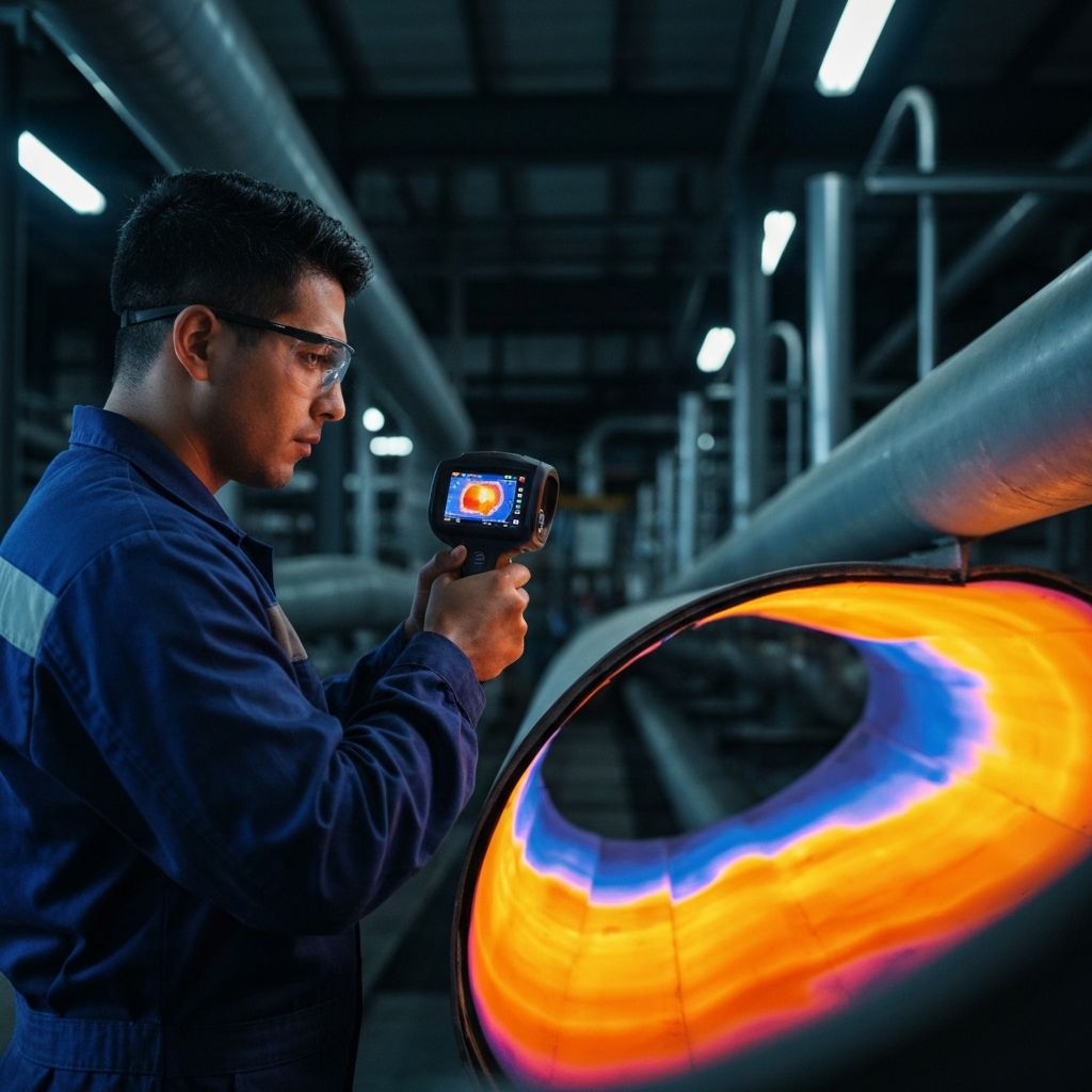 Termografická detekce v průmyslovém provozu